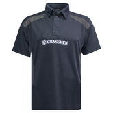 NO FARMERS. NO FOOD. NO FUTURE. Xpert Pro Stretch Polo Shirt Navy/Grey