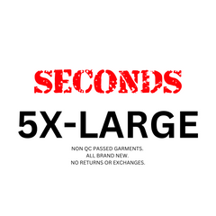 Adults 5X-Large Seconds ** SECONDS ITEM ADULTS**