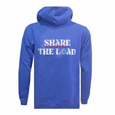 Share the Load - Standard Unisex Adults Royal Blue Hoodie