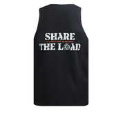Share the Load Standard Tank Top - Black