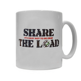 Share the Load - White Ceramic Mug