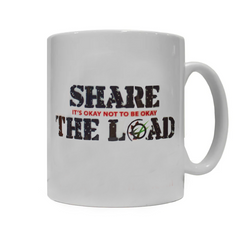 Share the Load - White Ceramic Mug