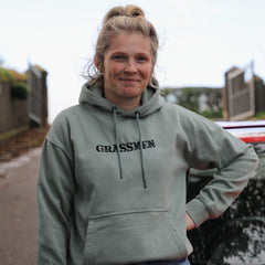 LIMITED EDITION – GRASSMEN Tina Turbo Peugeot 306 D-Turbo Hoodie Dusty Green