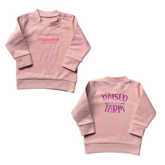 GRASSMEN Born to Farm - Raised on the Farm Sweatshirt