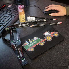 "GRASSMEN" Tractor & Trailer Pencil Case - Choose Colour