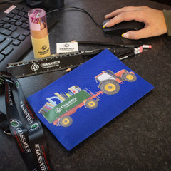 "GRASSMEN" Tractor & Trailer Pencil Case - Choose Colour