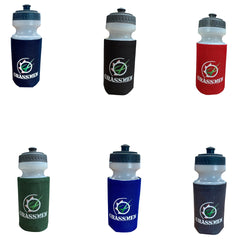 "GRASSMEN" Water Bottle & Holder