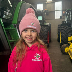 "GRASSMEN" KIDS BOBBLE HAT