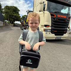 "GRASSMEN" Black Lunch Bag