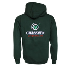 "GRASSMEN" Unisex Adults Bottle Green Hoodie