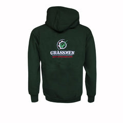 "GRASSMEN" Kids Bottle Green Hoodie