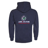 "AGRI is our CULTURE" Unisex Adults Navy Hoodie
