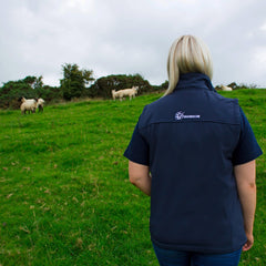 "GRASSMEN" Unisex Adults Softshell Gilet Navy