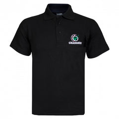 "Ford TW35" Unisex Adults Black Polo Shirt