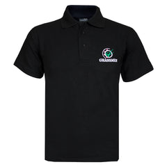 "I was BROKEN now healing" Unisex Adults Black Polo Shirt