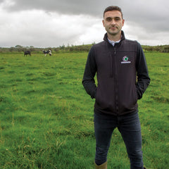 "GRASSMEN" Unisex Adults Softshell Gilet Black