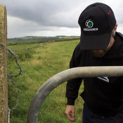 GRASSMEN Baseball Cap Black