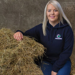 "AGRI is our CULTURE" Unisex Adults Navy Hoodie