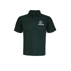 "GRASSMEN" Kids Bottle Green Polo Shirt