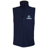 "GRASSMEN" Unisex Adults Softshell Gilet Navy