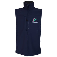 "GRASSMEN" Unisex Adults Softshell Gilet Navy