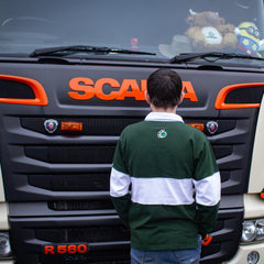 "GRASSMEN" LUX. Unisex Adults Pannelled Rugby Top