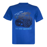 "You'll Find Me in My Office" Unisex Novelty Adults T-Shirt