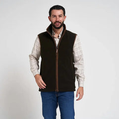 Jack Pyke Men's Countryman Fleece Gilet Dark Olive