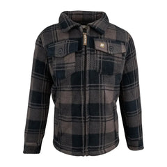Jack Pyke Junior Tundra Shirt Brown Check