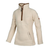 Jack Pyke Ladies Half Zip Sherpa Fleece Pullover Sail
