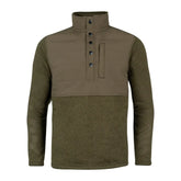 Jack Pyke Men's Snap Neck Pullover Green