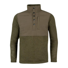 Jack Pyke Men's Snap Neck Pullover Green