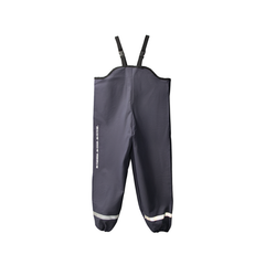 "NO FARMERS. NO FOOD. NO FUTURE" Kids Waterproof Bib & Brace Navy