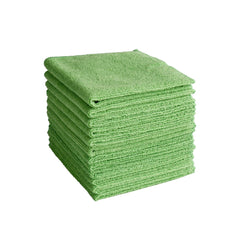 "Chrome" 12 Pack Microfibre Cloths