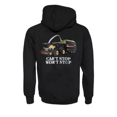 "Can't Stop, Won't Stop!" Unisex Adults Black Hoodie