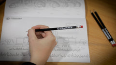 "GRASSMEN" Pencil with eraser