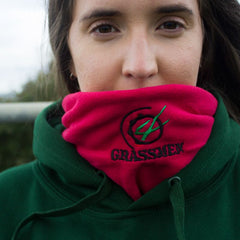 "GRASSMEN" Red Snood