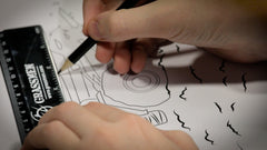 "GRASSMEN" Ruler 15cm