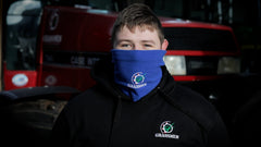 "GRASSMEN" Blue Snood