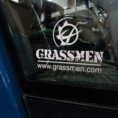 GRASSMEN Window Graphic Small