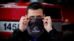 "GRASSMEN" Charcoal Snood