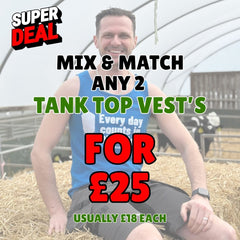 Any 2 Tank Tops for £25