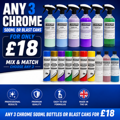 Any 3 Chrome 500ml or Blasts for £18