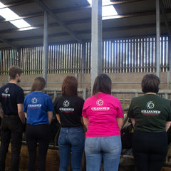 "GRASSMEN" Unisex Adults Black T-Shirt