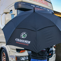 "GRASSMEN" auto vent golf umbrella (model)