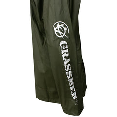 "GRASSMEN" Unisex Adults Green Waterproof Coat