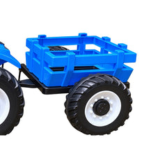 Blue Trailer and Hitch for T7 New Holland Tractor