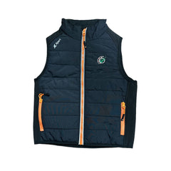 "GRASSMEN" Kids Rip Stop Black Bodywarmer