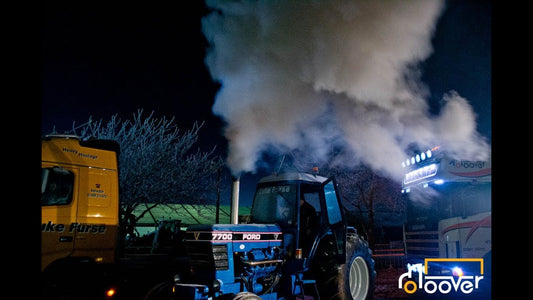 Luke Furse Cold Starts his V8 7700 at LAMMA 2013