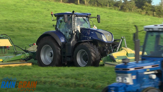 GRASSMEN TV - 'Rain & Grain' Machinery Lineup - Part 1: Mowers & Tedder